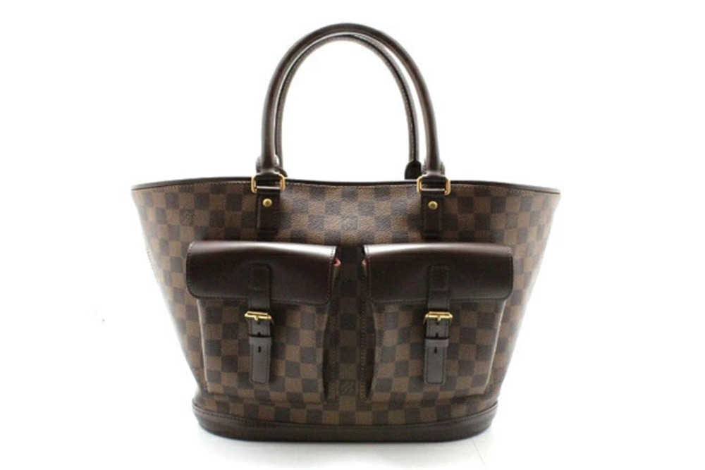 LOUIS VUITTON Manosque Tote Bag Damier